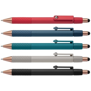 Stylo Antistress Nora en Plastique Recyclé avec Stylet (+Sérigraphie) 13