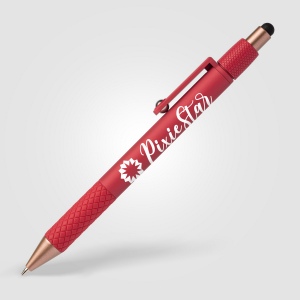 Stylo Antistress Nora en Plastique Recyclé avec Stylet (+Sérigraphie) 16