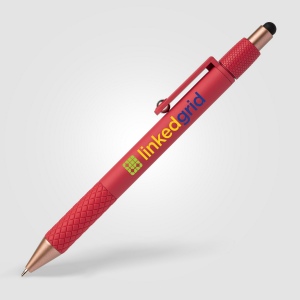 Stylo Antistress Nora en Plastique Recyclé avec Stylet (+Sérigraphie) 4