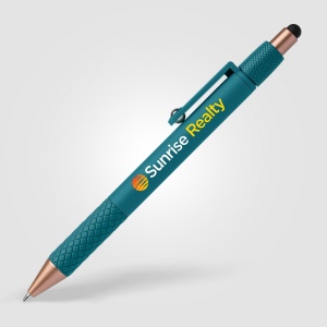 Stylo Antistress Nora en Plastique Recyclé avec Stylet (+Sérigraphie) 5