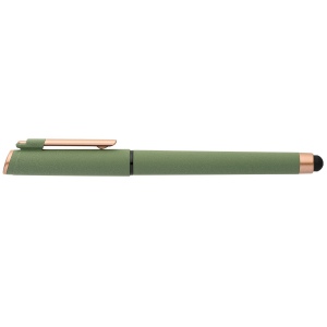 Stylo gel stylet York, plastique recyclé, finition bronze (+Sérigraphie) 9