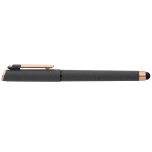 Stylo gel stylet York, plastique recyclé, finition bronze (+Sérigraphie) 8