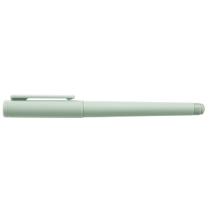 Stylo gel Aeris, plastique recyclé, monochrome (+Sérigraphie) 12