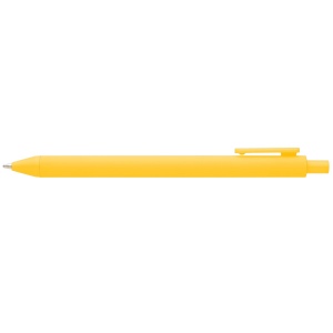 Stylo Bloom en plastique recyclé avec corps soft-touch et mécanisme rétractable (+Sérigraphie) 34