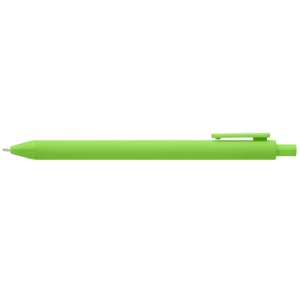 Stylo Bloom en plastique recyclé avec corps soft-touch et mécanisme rétractable (+Sérigraphie) 19