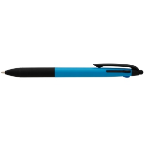 Stylo Malta 3-en-1 en plastique recyclé avec grip néon et multi-encres (+Tampographie) 9