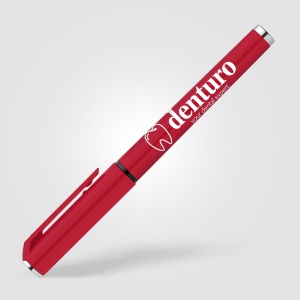 Stylo gel monochrome Islander en plastique recyclé (+Sérigraphie) 17