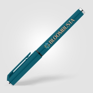 Stylo gel monochrome Islander en plastique recyclé (+Sérigraphie) 5