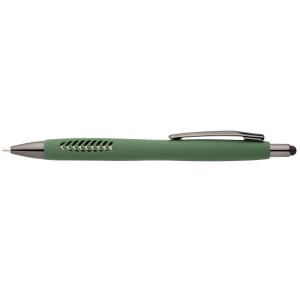 Stylo Avalon en plastique recyclé avec finition pierre et stylet (+4 Colour Inkjet) 7