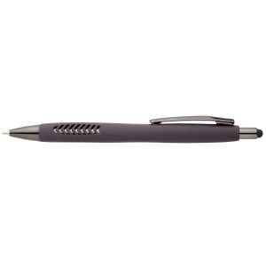 Stylo Avalon en plastique recyclé avec finition pierre et stylet (+4 Colour Inkjet) 8