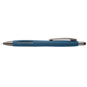 Stylo Avalon en plastique recyclé avec finition pierre et stylet (+4 Colour Inkjet) 11