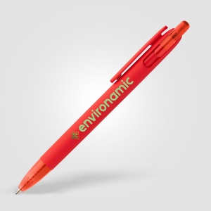 Stylo Jutta en plastique recyclé avec finition transparente (+4 Colour Inkjet) 6