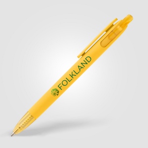 Stylo Jutta en plastique recyclé avec finition transparente (+4 Colour Inkjet) 7