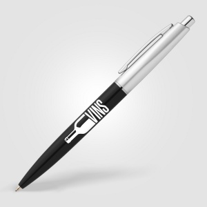 Stylo Natori en plastique recyclé avec finition chromée (+Sérigraphie) 10