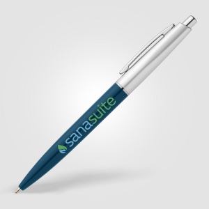 Stylo Natori en plastique recyclé avec finition chromée (+Sérigraphie) 5