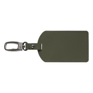 Étiquette de bagage Malmö en métal recyclé avec mousqueton – 6,5 × 17,5 cm (+Sérigraphie) 8