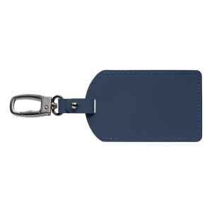 Étiquette de bagage Malmö en métal recyclé avec mousqueton – 6,5 × 17,5 cm (+Sérigraphie) 9