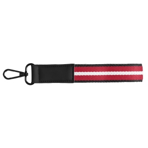 Porte-clés Newport en rPET tissé motif chevron avec mousqueton à pression – 19 × 2,5 cm (+4 Colour Inkjet) 11
