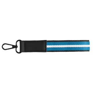 Porte-clés Newport en rPET tissé motif chevron avec mousqueton à pression – 19 × 2,5 cm (+4 Colour Inkjet) 12