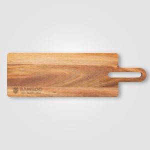 Planche à découper et de service Zuno en bois FSC – 480 x 150 x 15 mm (+Laser) 2