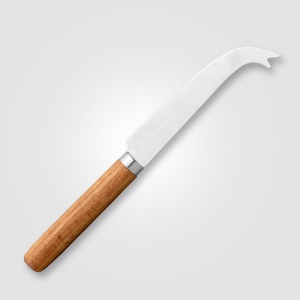 Set Mysa, couteau à fromage suspendu et planche en bambou FSC - 262 x 290 x 25 mm (+Laser) 6