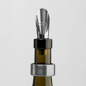Set cadeau Essex d’accessoires pour vin en acier inoxydable et bois FSC – 3 pièces (+Laser) 3