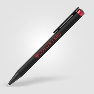 Stylo-bille Volos en aluminium recyclé finition miroir colorée (+Laser) 19
