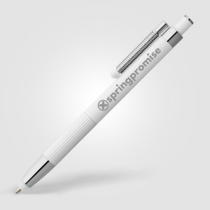 Stylo Lisbon, aluminium recyclé, monochrome, stylet anti-stress (+Laser) 17