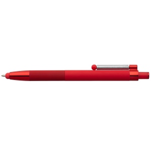 Stylo Lisbon, aluminium recyclé, monochrome, stylet anti-stress (+Laser) 12