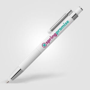 Stylo Lisbon, aluminium recyclé, monochrome, stylet anti-stress (+Laser) 6