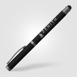 Stylo gel à stylet Bowie en aluminium recyclé (+Laser) 8