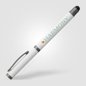 Stylo gel à stylet Bowie en aluminium recyclé (+Laser) 5
