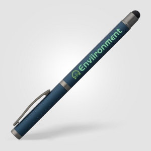 Stylo gel à stylet Bowie en aluminium recyclé (+Laser) 4