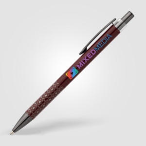 Stylo Norin en aluminium recyclé avec grip imprimé (+Laser) 4