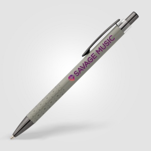 Stylo Norin en aluminium recyclé avec grip imprimé (+Laser) 3