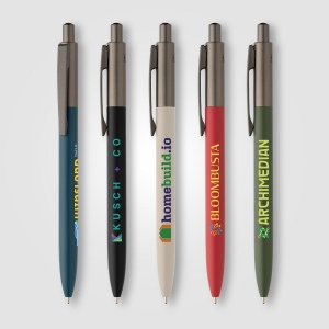 Stylo Koro en aluminium recyclé avec finition métal canon de fusil (+Laser) 7
