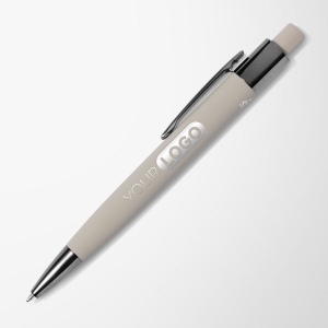 Stylo Malmö en aluminium recyclé avec corps soft-touch (+Laser) 9