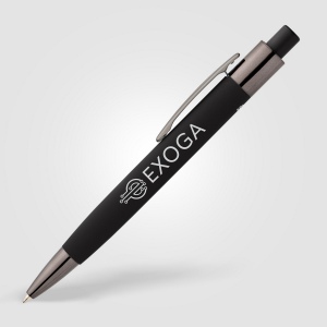 Stylo Malmö en aluminium recyclé avec corps soft-touch (+Laser) 12