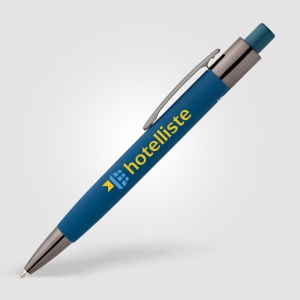 Stylo Malmö en aluminium recyclé avec corps soft-touch (+Laser) 3