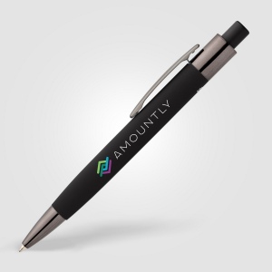 Stylo Malmö en aluminium recyclé avec corps soft-touch (+Laser) 4