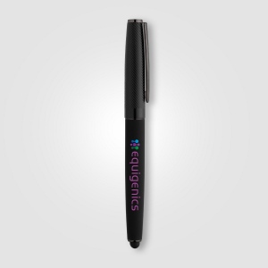Stylo Metropolis™ en aluminium recyclé avec stylet et encre gel (+Laser)