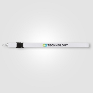 Tour de cou Jex rPET avec attache de sécurité et boucle (+4 Colour Inkjet) 8