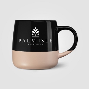 Mug Atlas, céramique, design à blocs de couleur - 445 ml (+Sérigraphie) 7