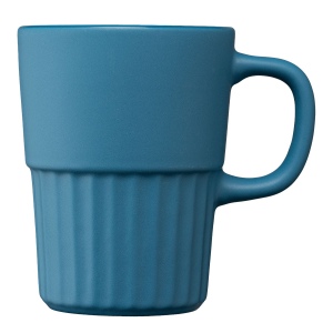 Mug Majesty en céramique avec finition mate et relief cannelé – 445 ml (+Sérigraphie) 6