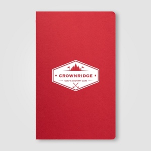 Carnet Rime, papier FSC, couverture souple, pages lignées - A5 (+Sérigraphie) 18