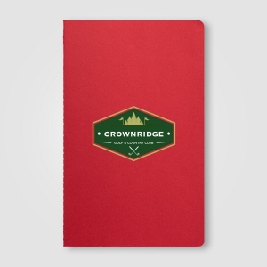 Carnet Rime, papier FSC, couverture souple, pages lignées - A5 (+Sérigraphie) 6
