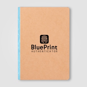 Carnet Romy en kraft bord coloré – A5 (+Sérigraphie) 9