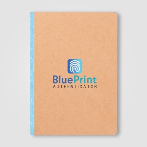 Carnet Romy en kraft bord coloré – A5 (+Sérigraphie) 3
