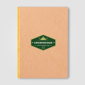 Carnet Romy en kraft bord coloré – A5 (+Sérigraphie) 5