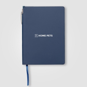 Carnet Malmö à couverture souple recyclée + stylo – A5 (+Sérigraphie) 9